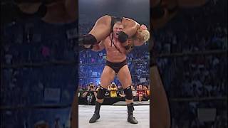 Brock Lesnar lifts a 350-pound Rikishi with ease! 😯