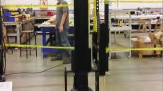Telescopic Z Axis on XYZ Gantry