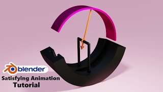 Satisfying animation tutorial with rigid body simulation - Blender 3.1, Blender 3.2