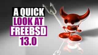 A Quick Installation Of FreeBSD 13.0