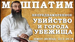 Недельная глава Мишпатим - Непреднамеренное убийство и города убежища