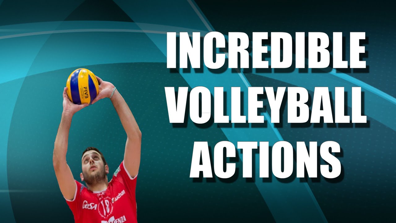 Incredible Volleyball Actions Youtube