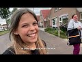 sailing across friesland in the netherlands.