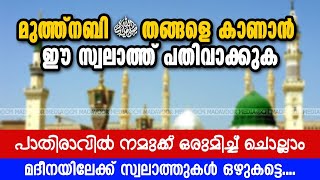 മുത്ത്നബി ﷺ തങ്ങളെ കാണാൻ | ഈ സ്വലാത്ത് പതിവാക്കുക | പാതിരാവിൽ നമുക്ക് ഒരുമിച്ച് ചൊല്ലാം | D192