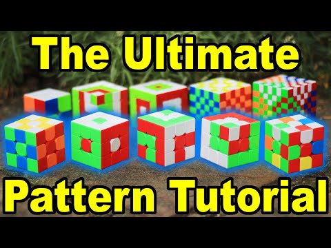 Instructions: The 5 BEST patterns on 3×3 (and large cubes!)