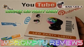 LUDITEK SOUND ACTIVATED LED PARTY LIGHT