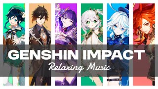 Genshin Impact Music – Most Beautiful Songs (1 Hour of Relaxing OST)