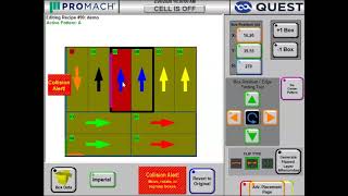 Quest QBox Pallet Building Software Demonstration with Voice-over