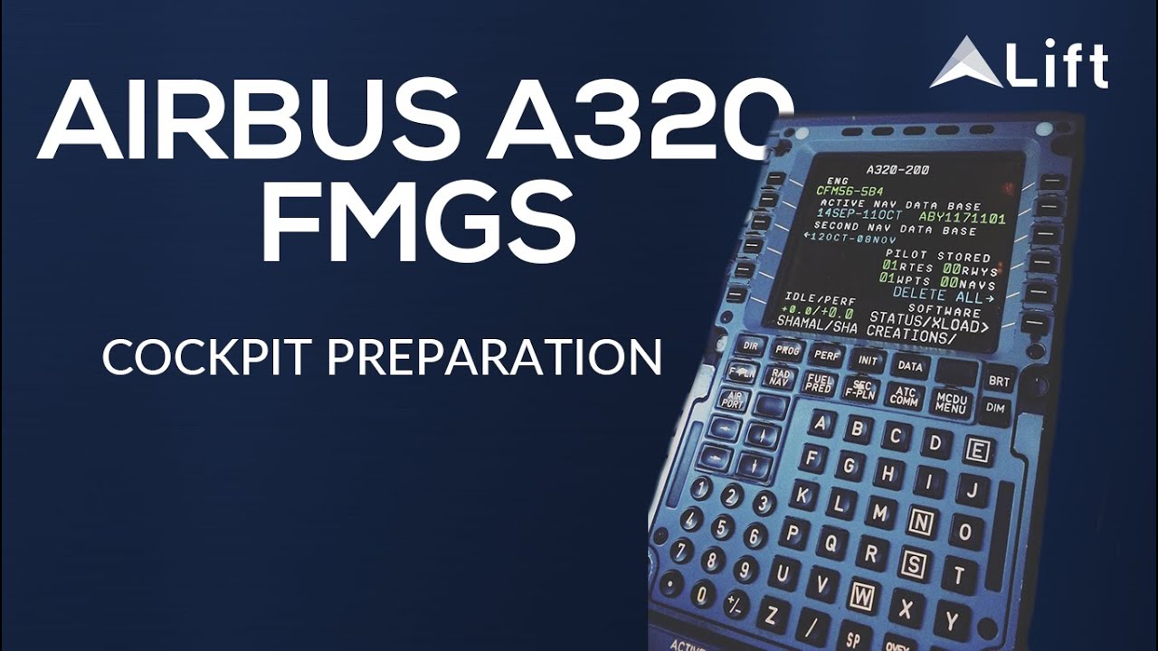 Fmgs Airbus A320 Cockpit Preparation Aula 11 Youtube