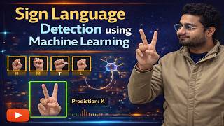 Sign Language Detection using Machine Learning | Image Processing Projects