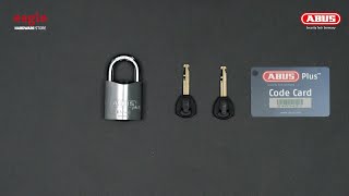 [193] ABUS 88/40 40mm Chrome Prestige Plus Padlock (EAGLE)