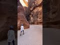 Beautiful path to #Petra the Treasury