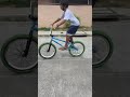 Bmx bunny hop