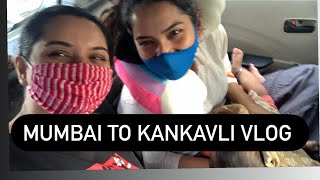 येवा कोकन आपलाच आसा-Mumbai to Kankavli vlog-Mandovi exp-Khushboo Tawde-Titeekshaa Tawde -Travel vlog