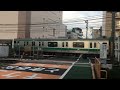 【さいきょうせん】埼京線 e233系@板橋〜池袋（東武東上線 北池袋駅）