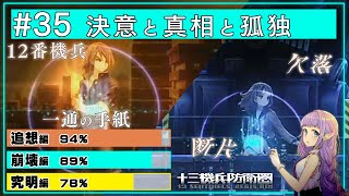 【十三機兵防衛圏】#35 決意と真相と孤独【ゲーム実況配信】