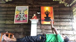 Yoga Pranayama Morning Session with Mr.Nishantha - Ayurveda Resort Vattersgarden Sri Lanka