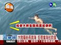 越界捕魚躲查緝 船長情急跳海