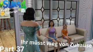 Ihr müsst beide von zuhause wegrennen - Die Sims 4 Rags to riches Part 39