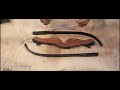 wooden recurve takedown bow by woodsman pakistan part 1