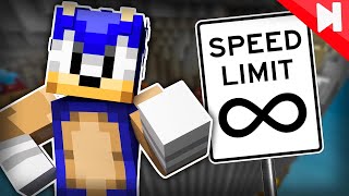 Minecraft Parkour, But Speed Increases Forever
