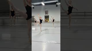 ITALIAN FOUETTÉS 🩰✨ #ballet #ballerina #balletclass #pointe #shorts #viral #tiktok