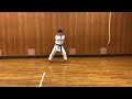 【平安三段】【形】【型】【松涛館】【karate】スロー 順番 正面 級審査向け【大阪市中央区・阿倍野区・天王寺・西区の伝統の空手道場 大阪谷町支部】小林直希　kobayashi