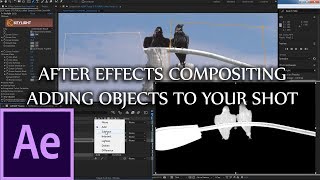 After Effects Question Answered - How to do composite an object into the shot