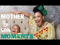 TONTO DIKEH SHARES BEAUTIFUL MOMENTS WITH HER SON. #NatashaEzeTv #KingTontoDikeh