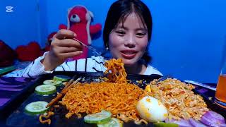 #welcome # back #newvideo #mukbang #2pm #4paket😋🔥🔥🔥#eggs #plz_subscribe_my_channel