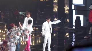 [FANCAM] 121230 SBS Gayo Daejun SMTown ending