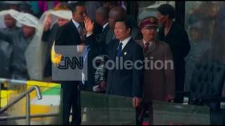 MANDELA MEMORIAL:CHINESE VP LI YUANCHAO WELCOME