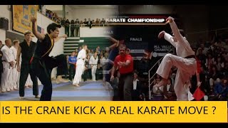 Is The Crane Kick A Real Karate Move?