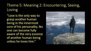 Meaning of Life: Frankl's Man's Search for Meaning