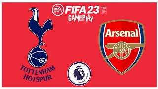 Arsenal FC vs Tottenham Hotspur - Premier League - Fifa 23 Gameplay Highlights (No Commentary)