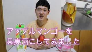 アップルマンゴーを果実酒にしてみた！！【果実酒系YouTuber始めます】