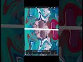 making seamless patterns digital fluid pour procreate digitalart fluidart art tutorial