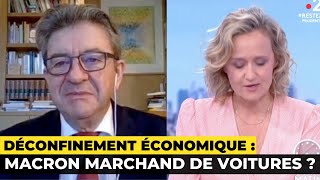 Déconfinement économique : Macron marchand de voitures ?