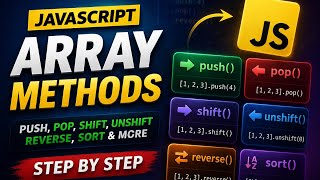 🚀 Learn JavaScript Array Methods in the Easiest Way!