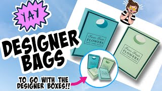 ABSOLUTELY STUNNINGLY EASY! diy designer bag in minutes!