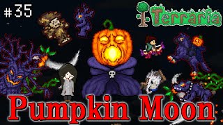 【Master Mode】パンプキンムーンです。夏でもハロウィンしろ！！【Terraria】35