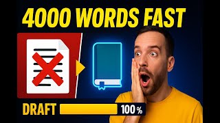 Plotdrive Speed Writing Tutorial: Blank page to 4000 Words in 10 Minutes ✍️