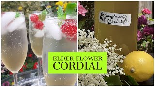 Elderflower Cordial homemade, so easy to make and you will love the taste  -Episode 19