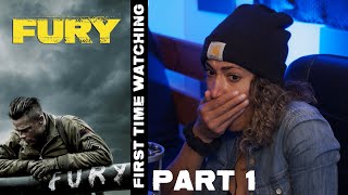 FURY (2014) FIRST TIME WATCHING | MOVIE REACTION (PART 1)