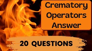 Top 20 Questions for Crematory Operators Answered