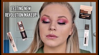 TESTING NEW REVOLUTION MAKEUP! 😍 | makeupwithalixkate