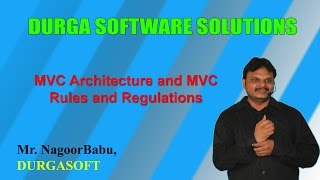 MVC Architecture and MVC Rules and Regulations