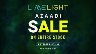 Limelight's Flat Azadi Sale is Here | Limelight.pk