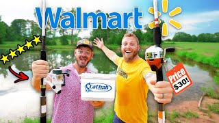 We Bought Walmart's TOP RATED and CHEAPEST Catfish Combos!
