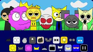 Incredibox Sprunki Sinner Edition Pinki X Oren Wenda X Grey Simon X